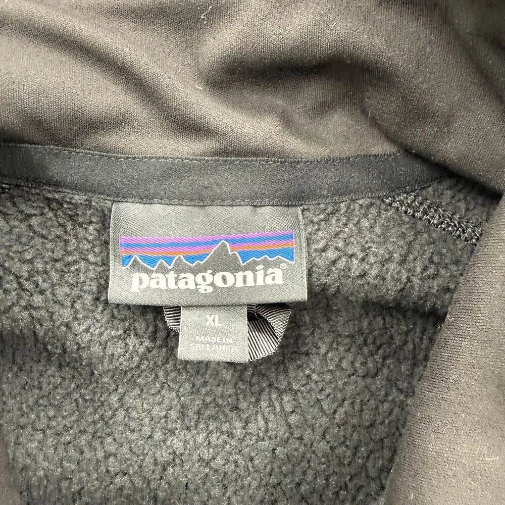 Patagonia Fleece‎ Vest Mens XL Full Zip Grace Youth Embroidered Pockets Outdoors